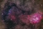 Lagoon Nebula (M8, NGC 6523)